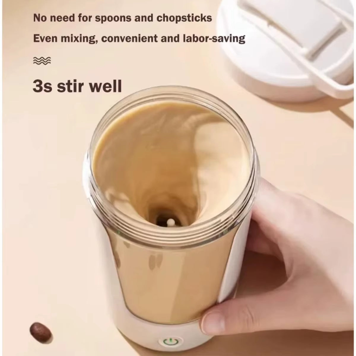 Electric Protein Shaker Cup, Tritan - BPA Free, USB Rechargeable Protein Shake Blender, Portable Blender, Automatic Blender