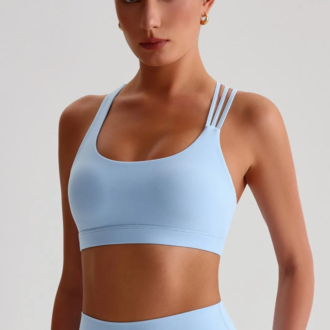 Cross Back Sports Bra