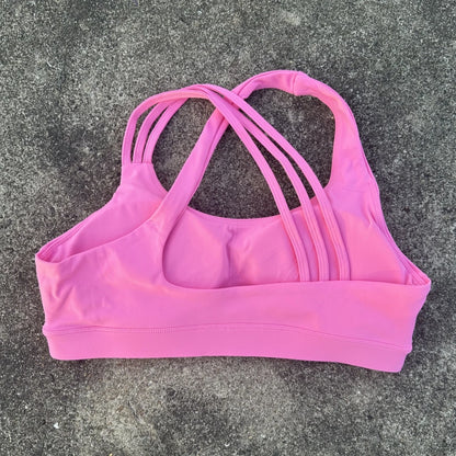 Cross Back Sports Bra