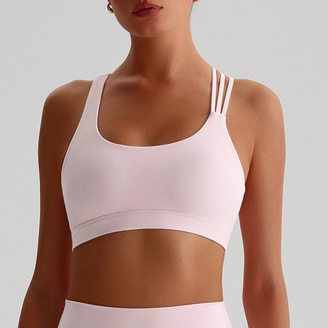 Cross Back Sports Bra