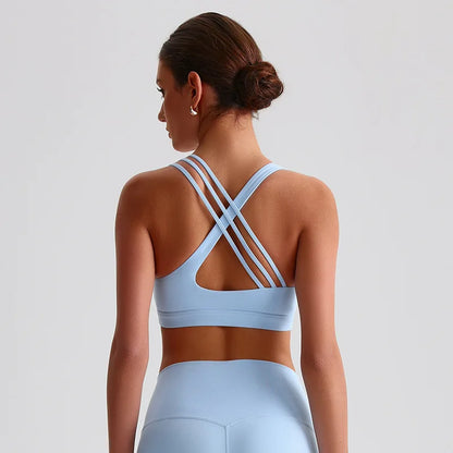 Cross Back Sports Bra