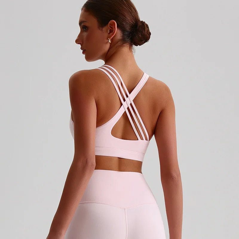 Cross Back Sports Bra