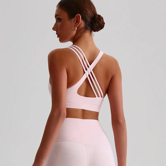 Cross Back Sports Bra