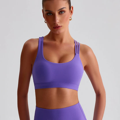 Cross Back Sports Bra