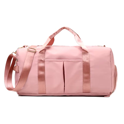 Gym Bag for Women with Shoe Compartment Durable Lightweight Yoga Large Handbag